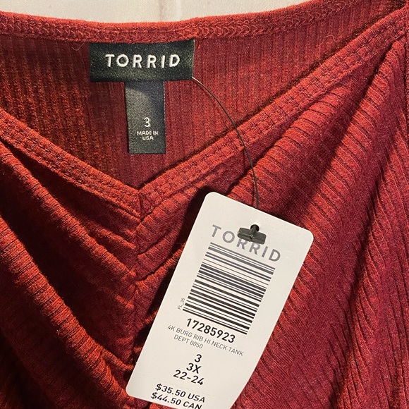 Torrid new size 3X tank top - Picture 4 of 4